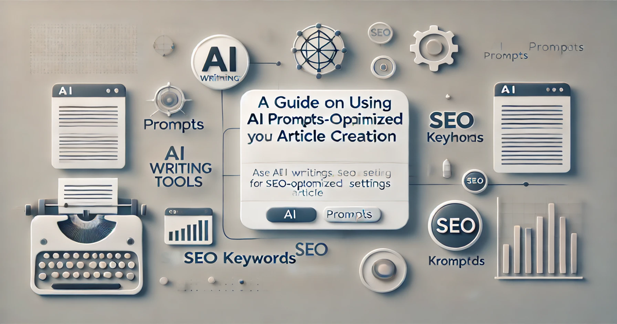 SEO対策に効く！AIを活用した記事作成プロンプトの使い方ガイド